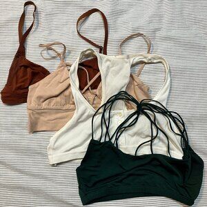 Bundle of 4 xs fun bralettes